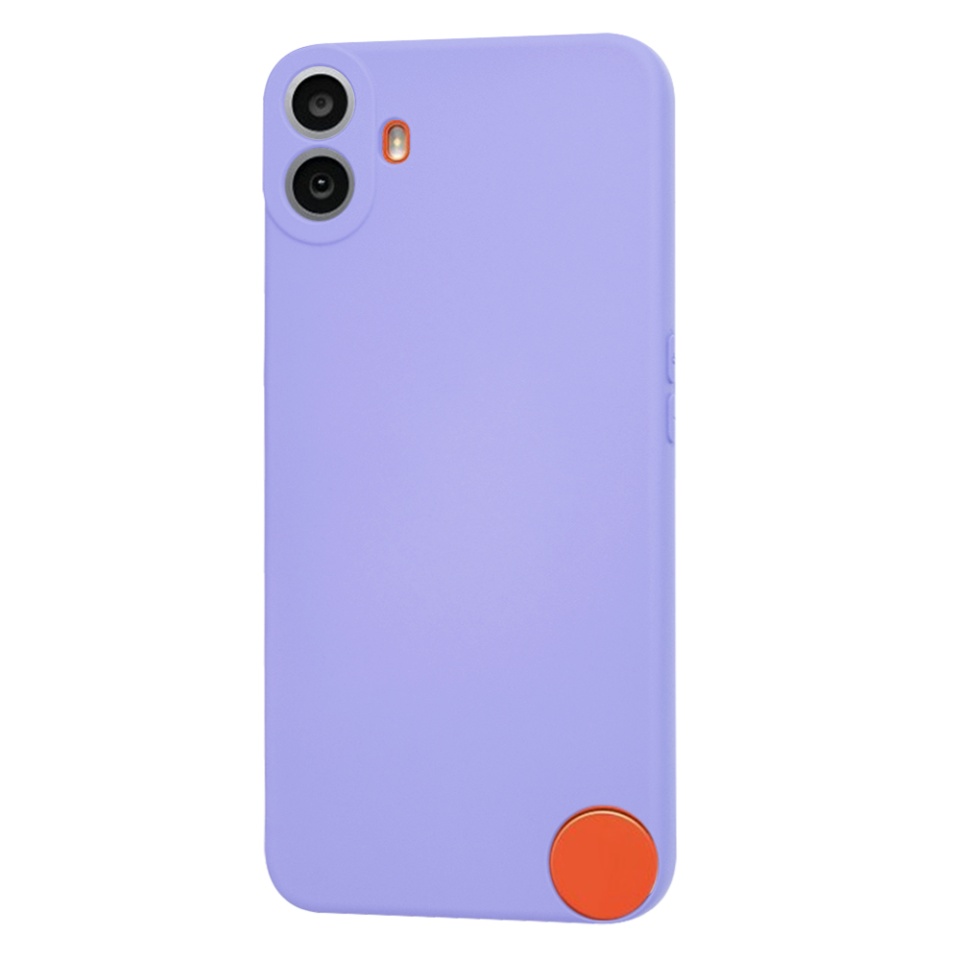 Husa pentru Nothing CMF Phone 1 din Silicon Catifelat, Protectie Premium, Skyddar SoftElegance - Violet - 2 | YEO
