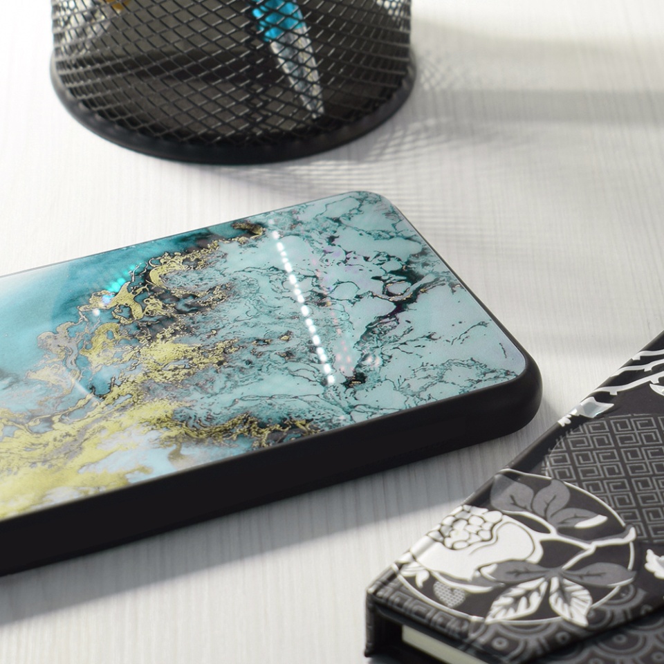 Husa pentru OnePlus 12R cu sticla securizata, SKYDDAR Oddysey - Bleu - 1 | YEO