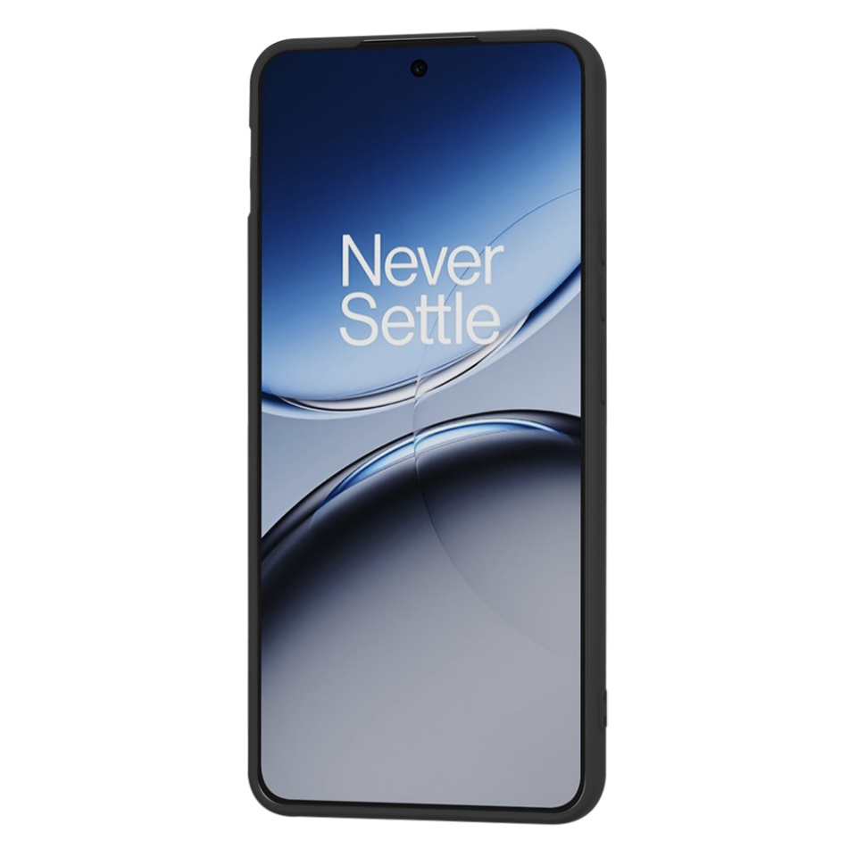 Husa pentru OnePlus Nord 4 din Silicon Catifelat, Protectie Premium, Skyddar SoftElegance - Negru - 1 | YEO