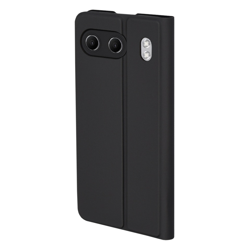 Husa pentru OnePlus Nord 4, SKYDDAR INNOVATION, Magskin Book, tip Carte cu Portofel Interior, set cu sticker, Negru - 2 | YEO