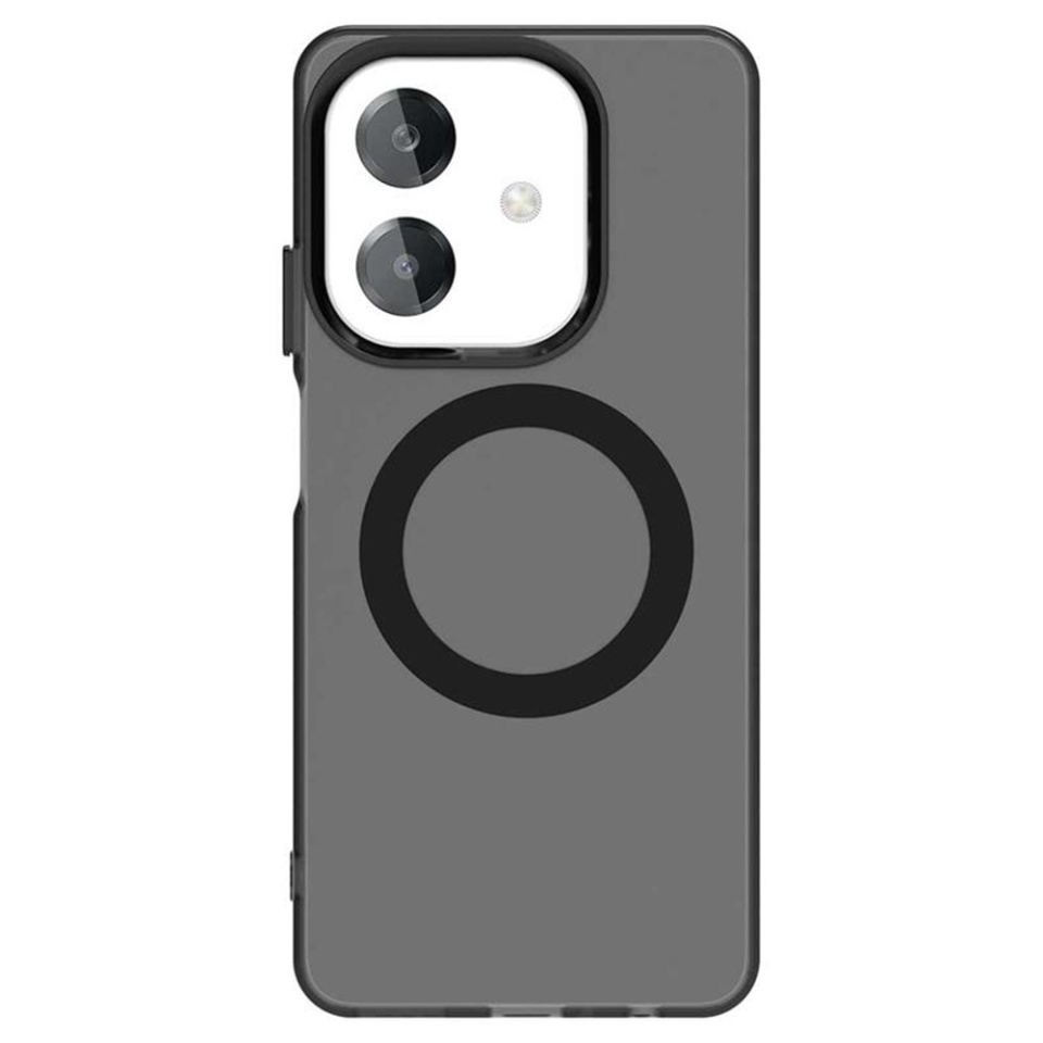 Husa pentru Oppo A40 4G / A60 5G, SKYDDAR INOVATION, CandyCase, Magsafe, set cu sticker, Negru - 1 | YEO