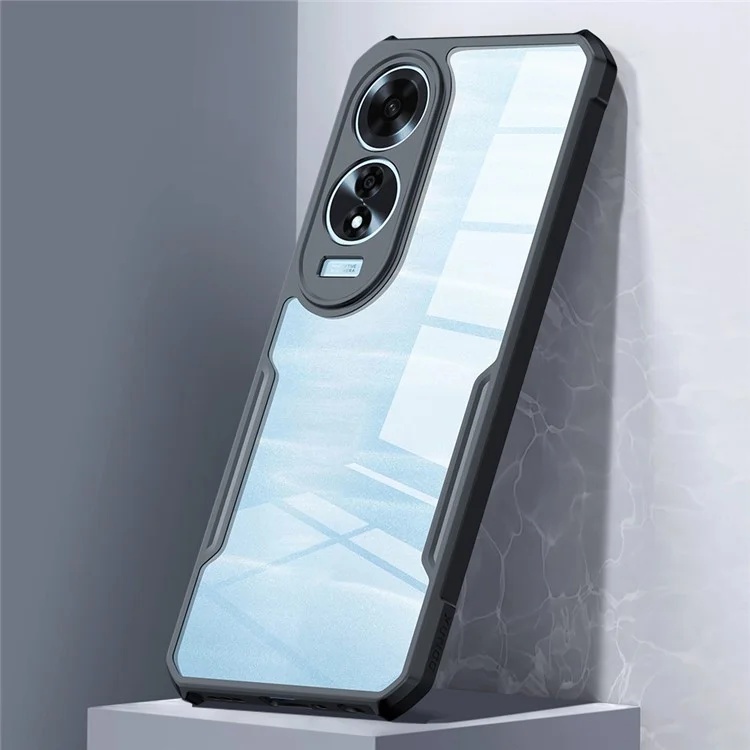 Husa pentru Oppo A60, SKYDDAR INNOVATION, StealthArmor, Antisoc, set cu sticker, Negru - 1 | YEO