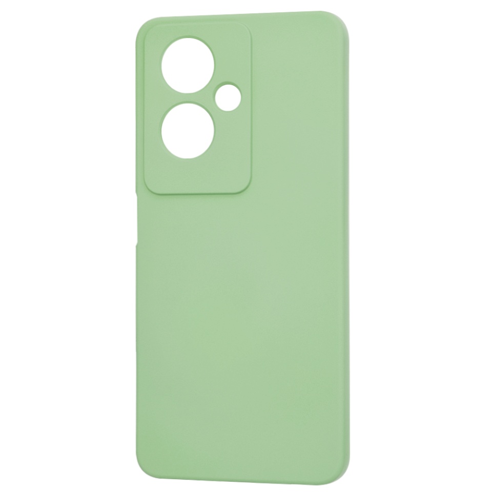 Husa pentru Oppo A79 5G / OnePlus Nord N30 SE din Silicon Catifelat, Protectie Premium, Skyddar SoftElegance - Verde deschis - 3 | YEO