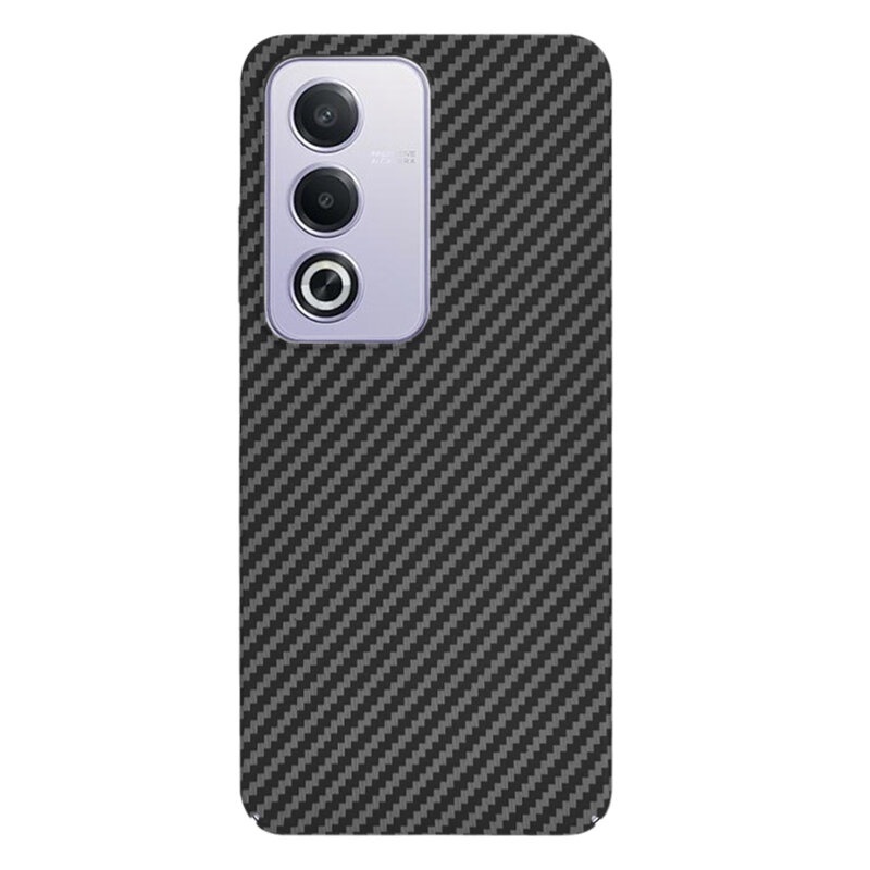 Husa pentru Oppo A80 5G, Finisaj Premium cu Textura de Carbon, Design Elegant, SKDR CarbonFlex - Negru - 1 | YEO