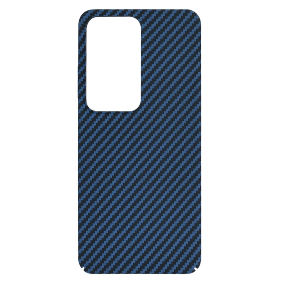 Husa pentru Oppo A80 5G, SKYDDAR INNOVATION, textura carbon, Carbonite FiberShell, set cu sticker, Cyan, - 3 | YEO