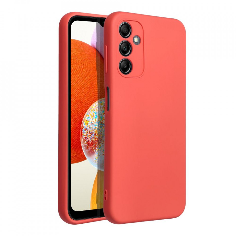 Husa pentru Samsung Galaxy A14 5G din silicon, Skyddar Tought Silicon - Peach - 1 | YEO