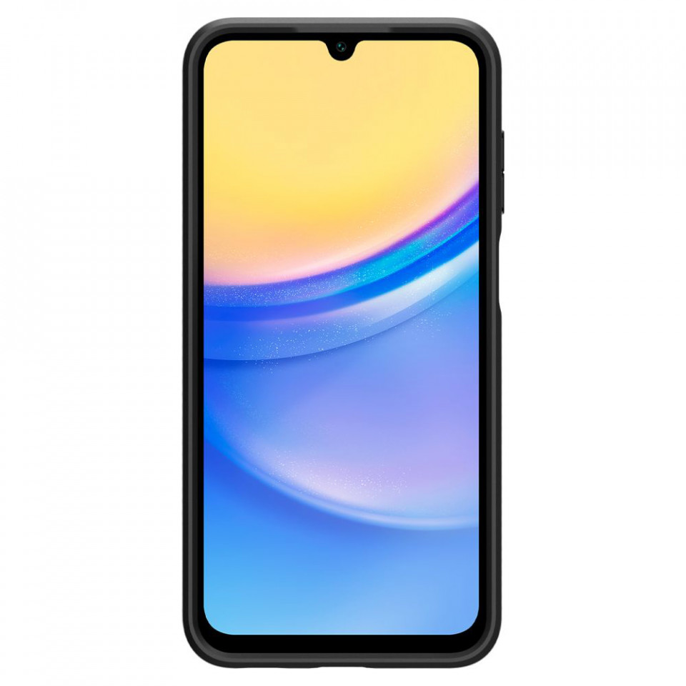 Husa pentru Samsung Galaxy A15 4G / A15 5G, Spigen Liquid Air - Matte Black - 2 | YEO