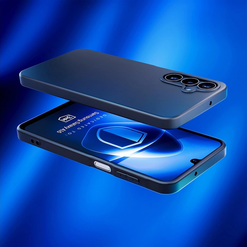 Husa pentru Samsung Galaxy A16 4G, 3mk Matt Case, Negru - 1 | YEO