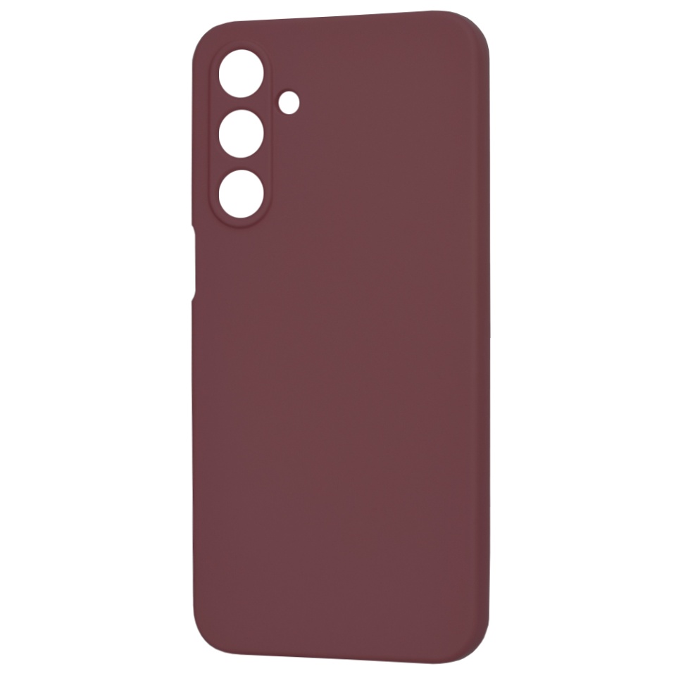 Husa pentru Samsung Galaxy A16 4G / Galaxy A16 5G din Silicon Catifelat, Protectie Premium, Skyddar SoftElegance Magsafe - Bordo - 2 | YEO