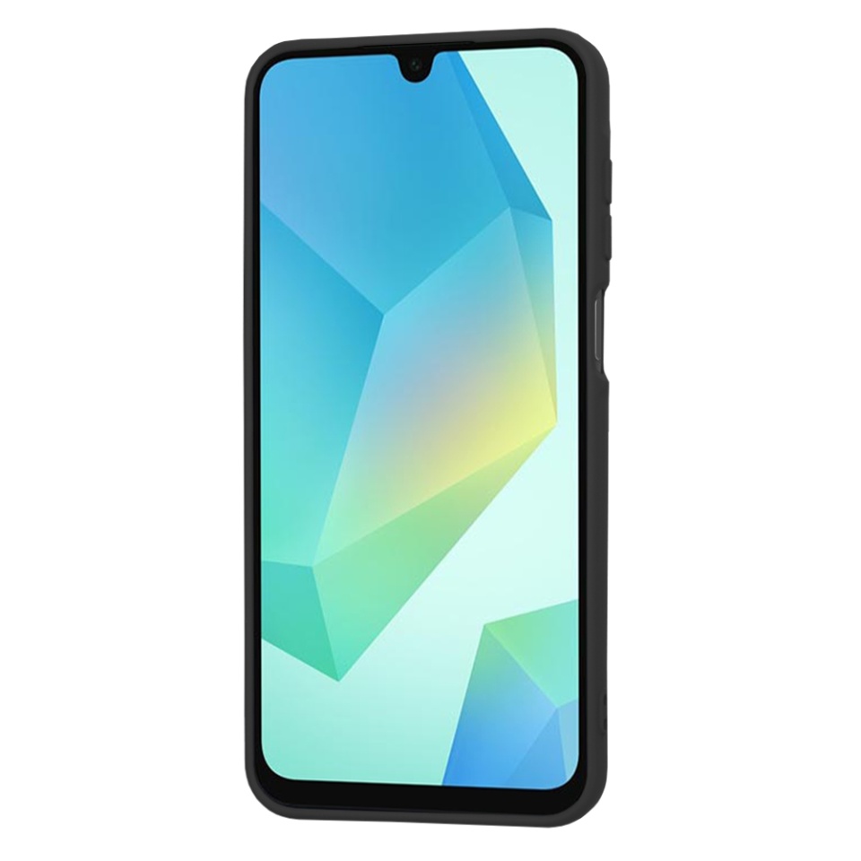 Husa pentru Samsung Galaxy A16 4G / Galaxy A16 5G din Silicon Catifelat, Protectie Premium, Skyddar SoftElegance - Negru - 3 | YEO