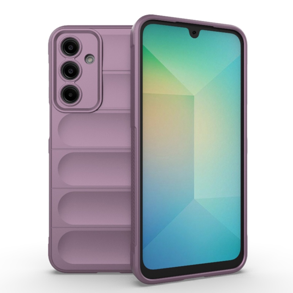 Husa pentru Samsung Galaxy A16 4G / Galaxy A16 5G eleganta, din silicon mat, SKDR Vogue - Mov