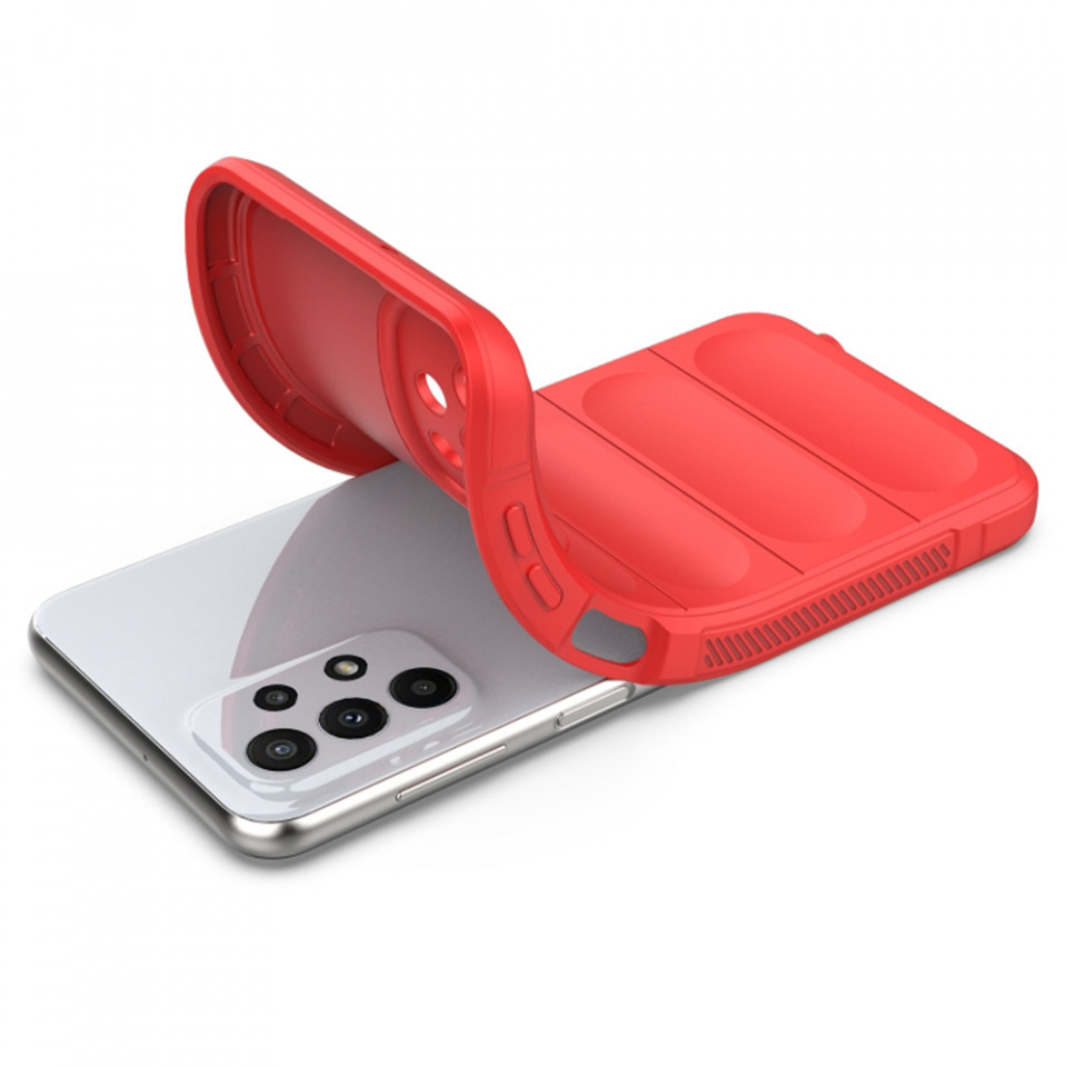 Husa pentru Samsung Galaxy A23 / Galaxy A23 5G eleganta, din silicon mat, SKDR Vogue - Negru - 2 | YEO