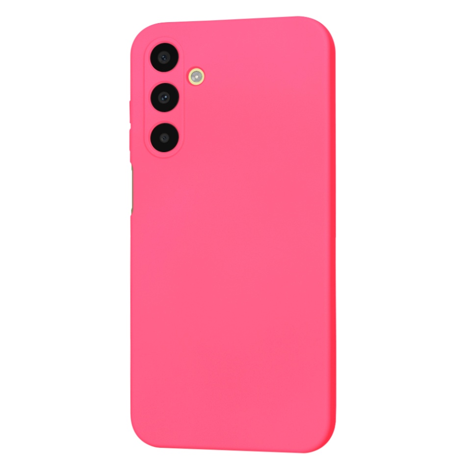 Husa pentru Samsung Galaxy A25 5G din Silicon Catifelat, Protectie Premium, Skyddar SoftElegance Magsafe - Fucsia - 1 | YEO