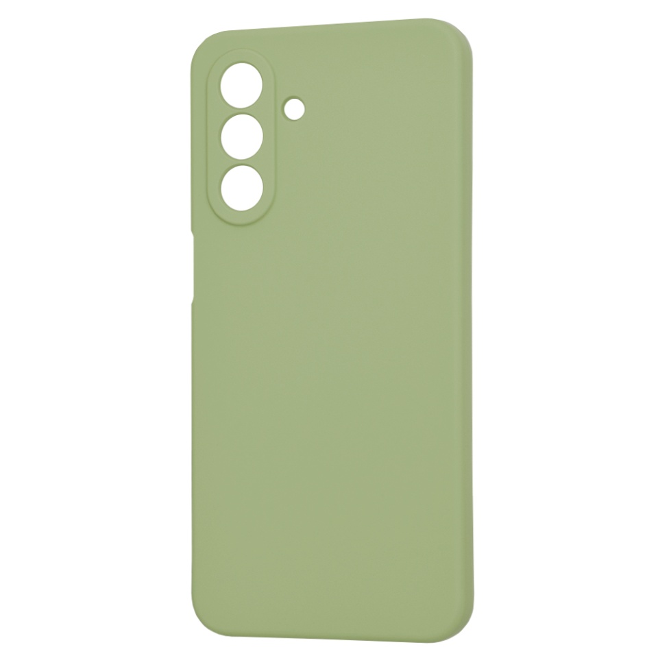 Husa pentru Samsung Galaxy A26 5G din Silicon Catifelat, Protectie Premium, SoftElegance - Verde - 1 | YEO