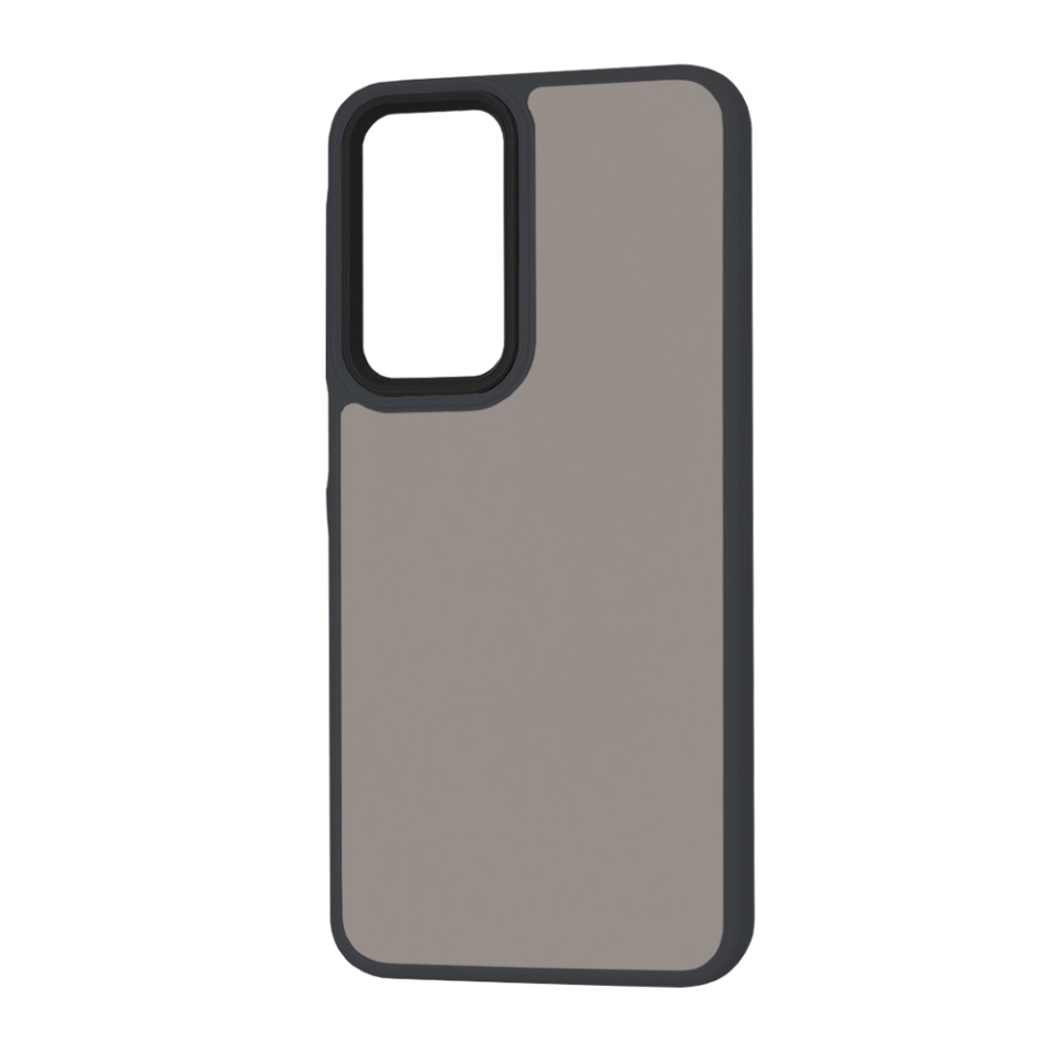 Husa pentru Samsung Galaxy A26 5G, SKYDDAR INNOVATION, HaloFrost, AntiSoc, Negru, set cu sticker - 3 | YEO