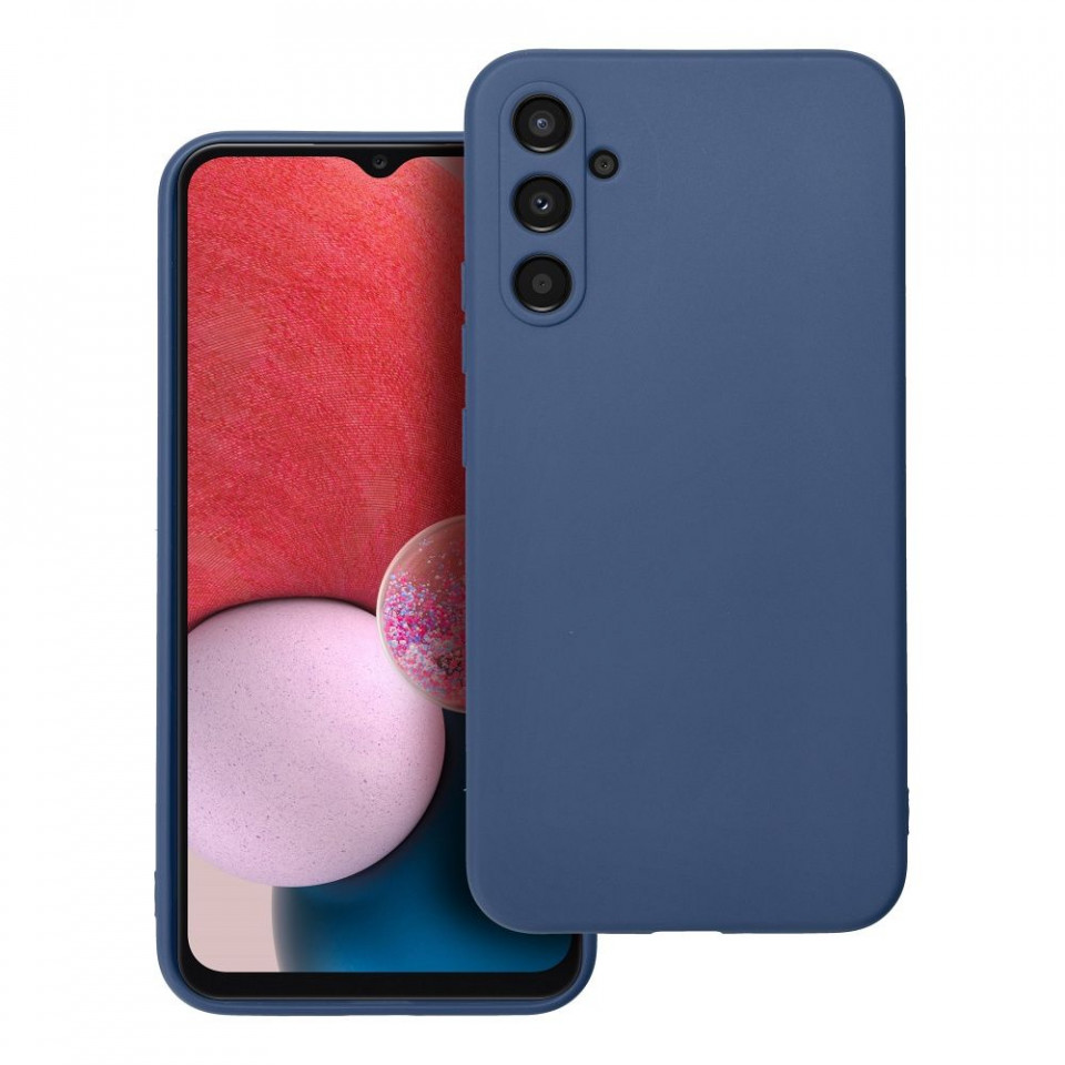 Husa pentru Samsung Galaxy A34 5G din silicon, Skyddar Soft - Albastru