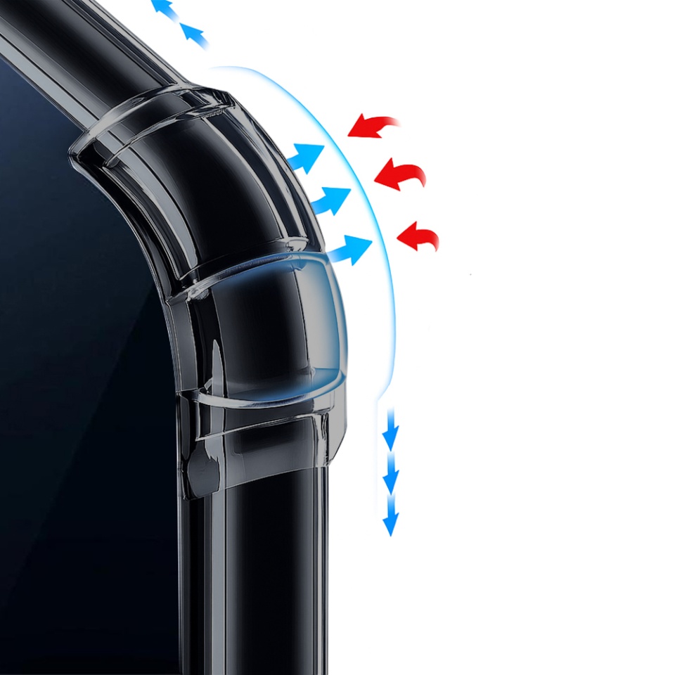 Husa pentru Samsung Galaxy A54, SKYDDAR INNOVATION, Shockproof MagSafe din silicon, set cu sticker, Fumuriu - 3 | YEO