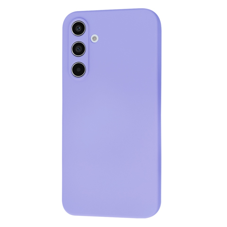Husa pentru Samsung Galaxy A55 5G din Silicon Catifelat, Protectie Premium, Skyddar SoftElegance Magsafe - Violet - 1 | YEO