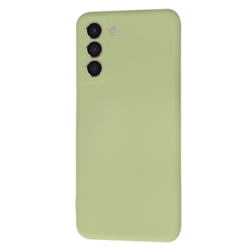 Husa pentru Samsung Galaxy S21 5G din Silicon Catifelat, Protectie Premium, Skyddar SoftElegance MagSafe - Verde - 2 | YEO