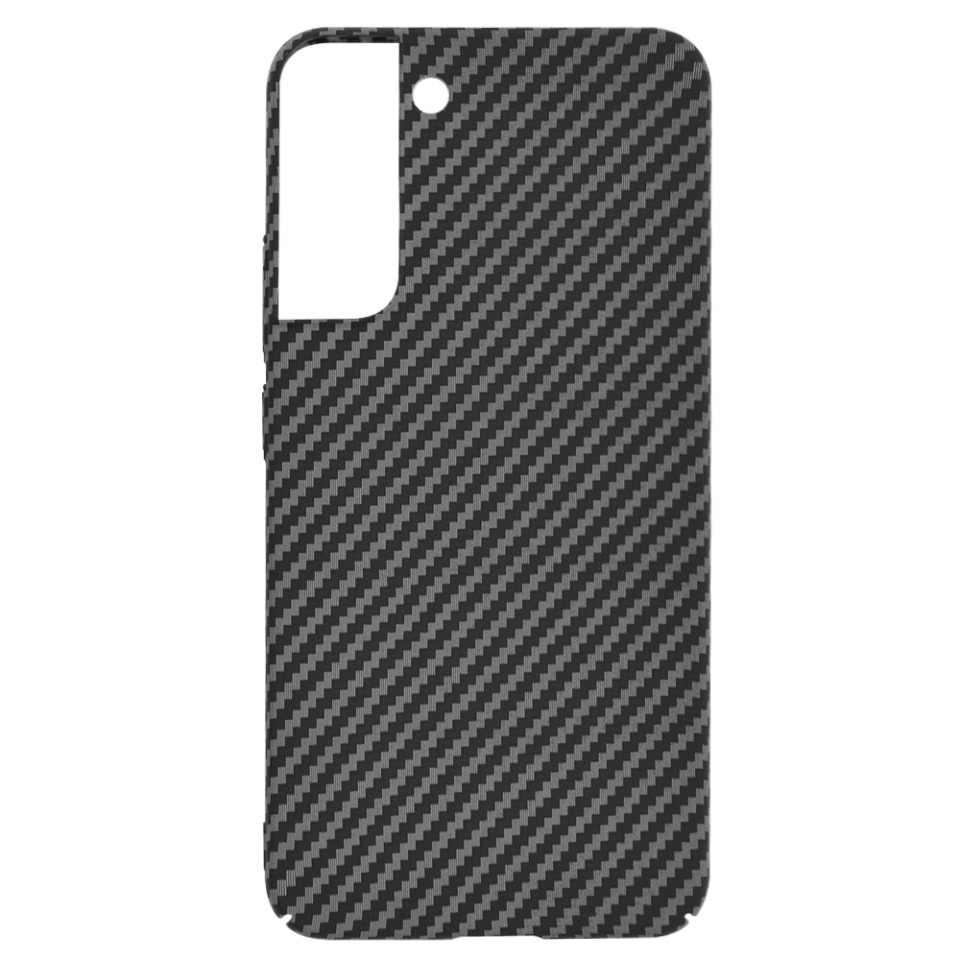 Husa pentru Samsung Galaxy S22 Plus 5G, SKYDDAR INNOVATION, textura carbon, Carbonite FiberShell, set cu sticker, Negru, - 3 | YEO