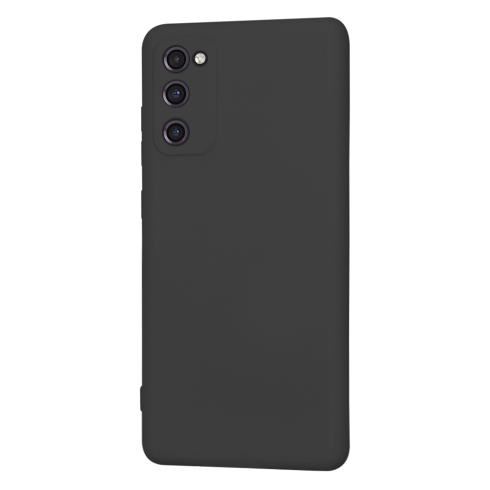 Husa pentru Samsung Galaxy S23 FE din Silicon Catifelat, Protectie Premium, Skyddar SoftElegance - Negru - 1 | YEO