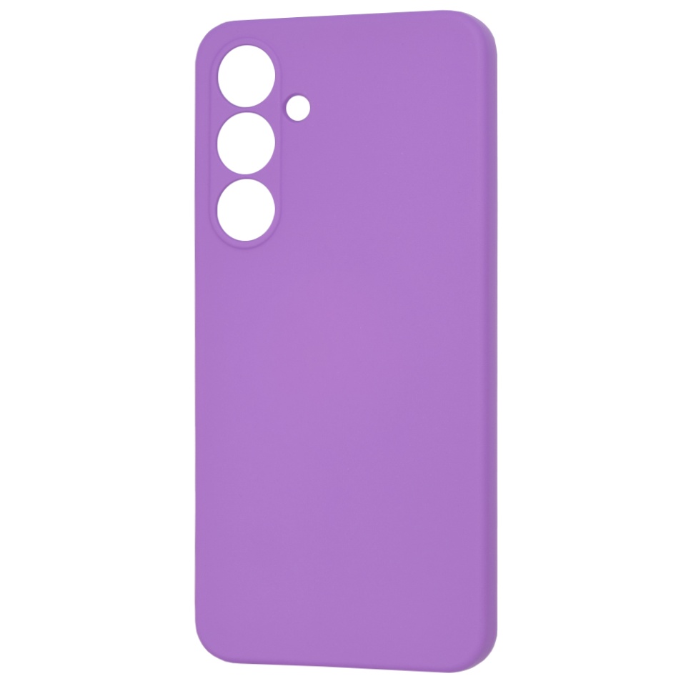 Husa pentru Samsung Galaxy S24 FE din Silicon Catifelat, Protectie Premium, Skyddar SoftElegance Magsafe - Mov - 2 | YEO