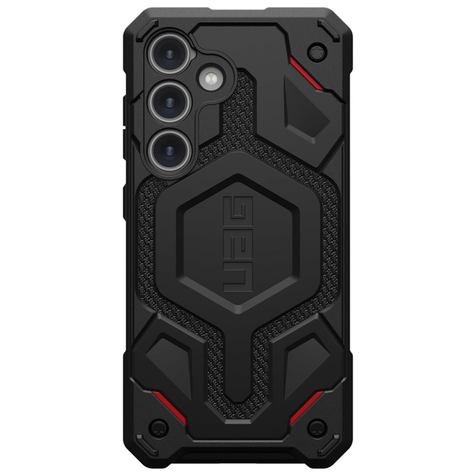 Husa pentru Samsung Galaxy S24, Monarch Pro MagSafe, UAG - Kevlar Negru - 2 | YEO