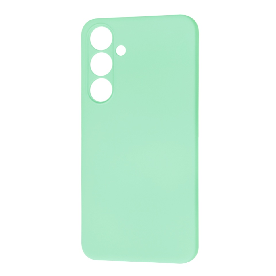 Husa pentru Samsung Galaxy S24 Plus din Silicon Catifelat, Protectie Premium, Skyddar SoftElegance MagSafe - Verde deschis - 3 | YEO