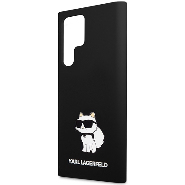 Husa pentru Samsung Galaxy S24 Ultra, Silicone, Karl Lagerfeld, Negru - 1 | YEO