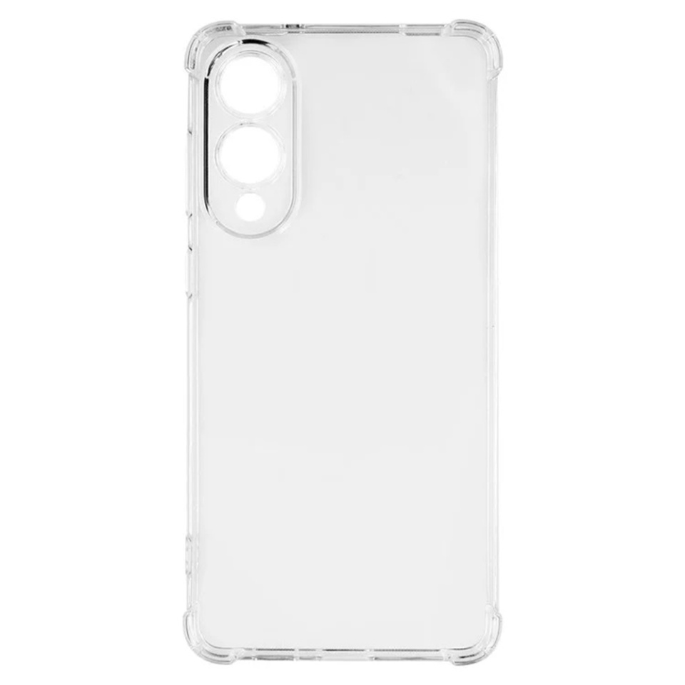 Husa pentru Samsung Galaxy S25 Edge, SKYDDAR INNOVATION, Shockproof Clear Silicone, Slim Silicon, Transparenta, set cu sticker - 1 | YEO