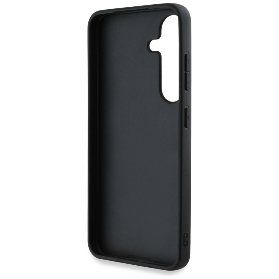Husa pentru Samsung Galaxy S25, Guess, Hardcase Grained Big and Classic, Maro - 3 | YEO