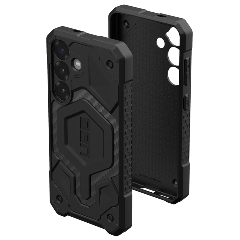 Husa pentru Samsung Galaxy S25, Monarch Pro MagSafe, UAG - Carbon Fiber