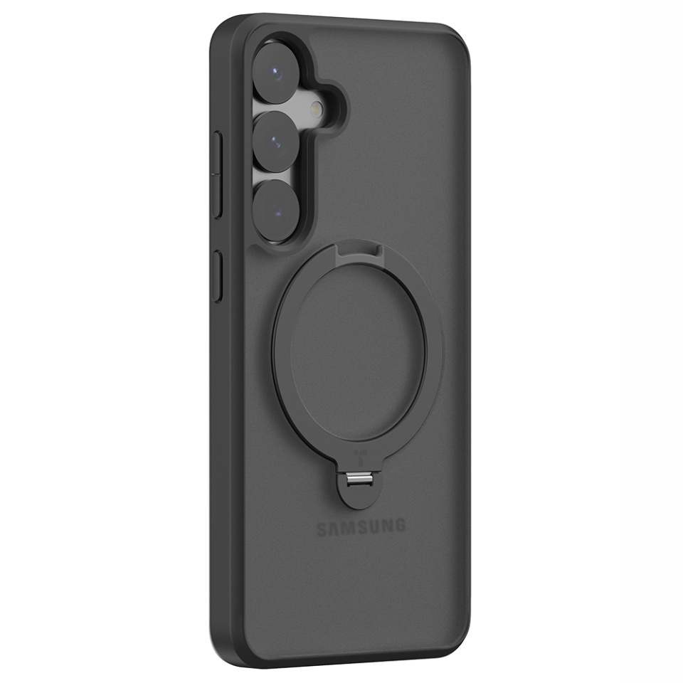 Husa pentru Samsung Galaxy S25, Torras Ostand Spin MagSafe, Negru - 1 | YEO