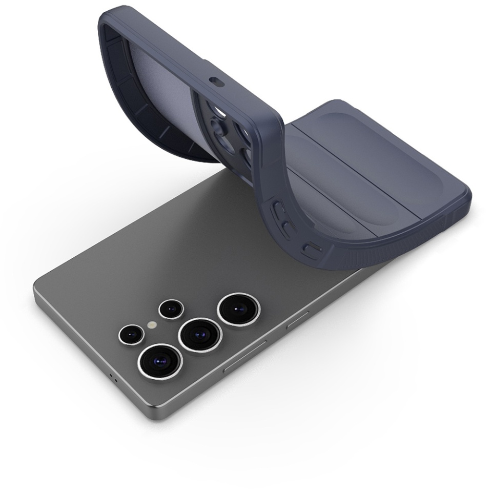 Husa pentru Samsung Galaxy S25 Ultra eleganta, din silicon mat, SKDR Vogue - Mov - 1 | YEO
