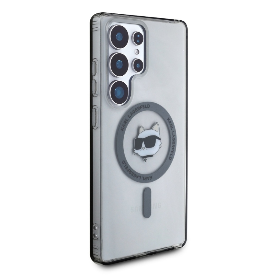 Husa pentru Samsung Galaxy S25 Ultra, Karl Lagerfeld, IML MagSafe, Negru - 1 | YEO