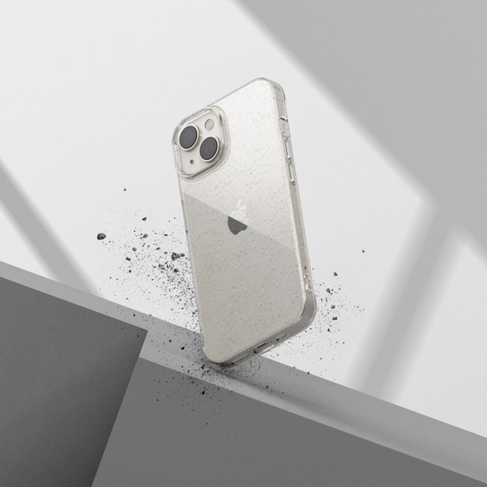 Husa pentru Samsung Galaxy Xcover7 din Silicon TPU cu Sclipici, Design Elegant si Ultra Subtire, SKDR Shine - Transparenta - 2 | YEO