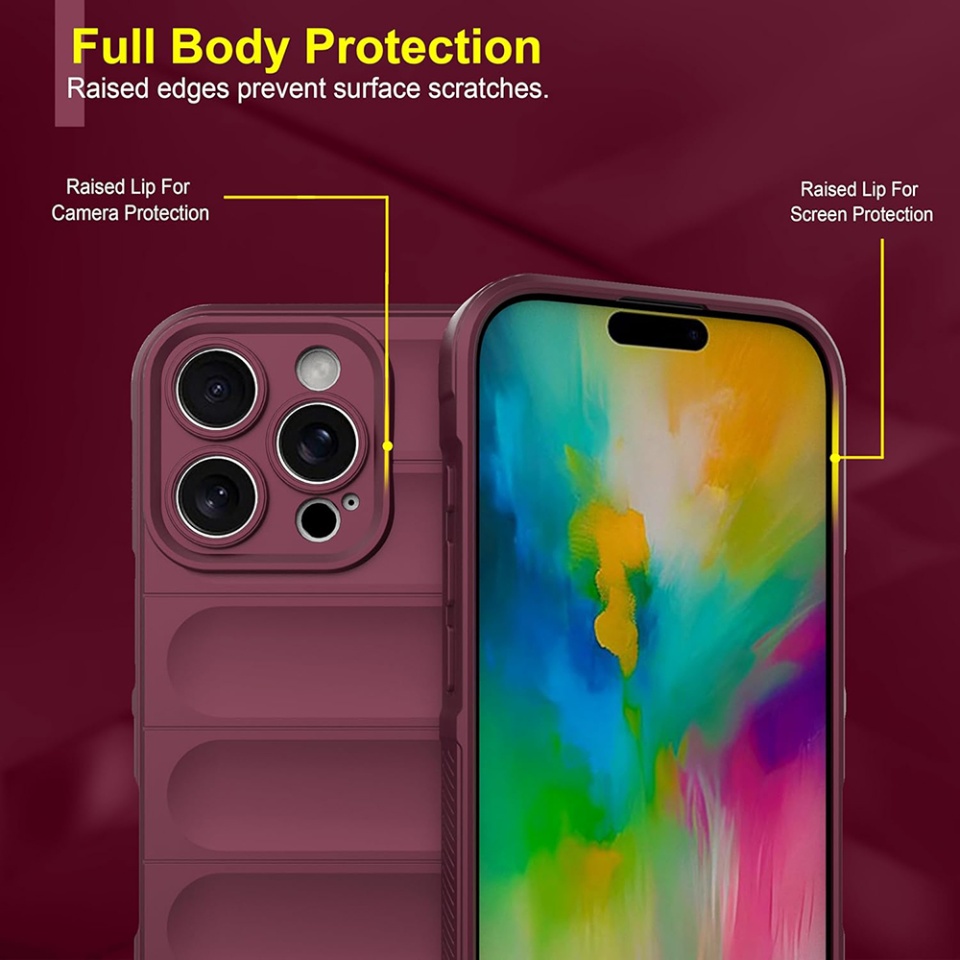 Husa pentru Xiaomi 14T eleganta, din silicon mat, SKDR Vogue - Bordo - 1 | YEO