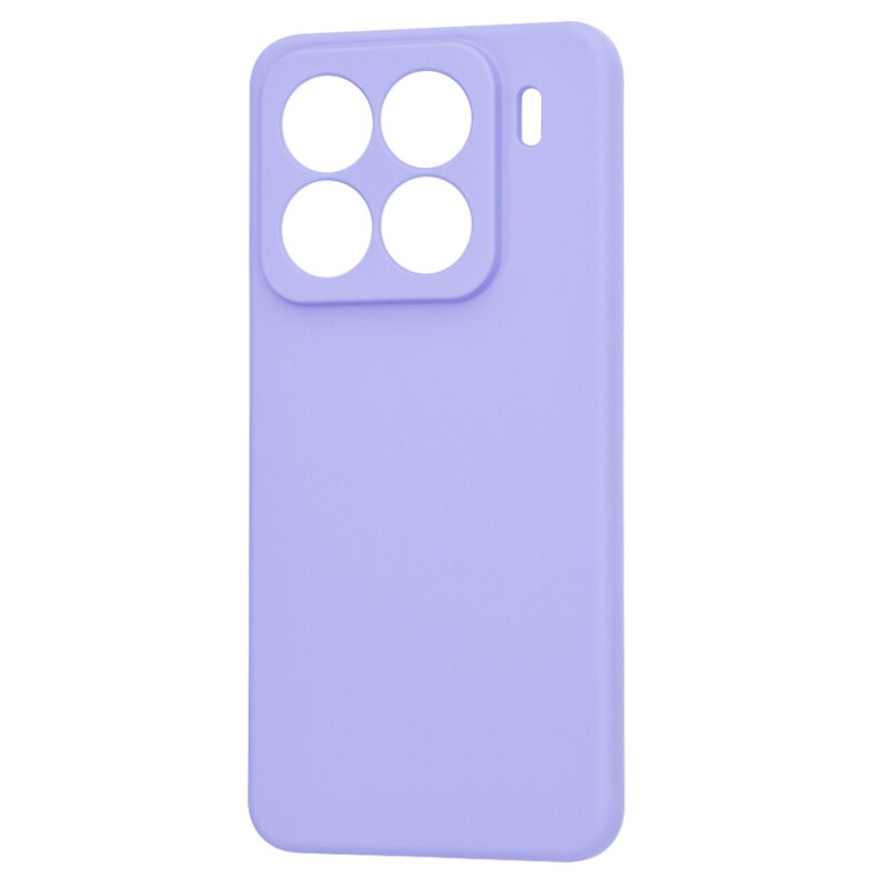 Husa pentru Xiaomi 15 Pro din Silicon Catifelat, Protectie Premium, Skyddar SoftElegance - Violet - 3 | YEO