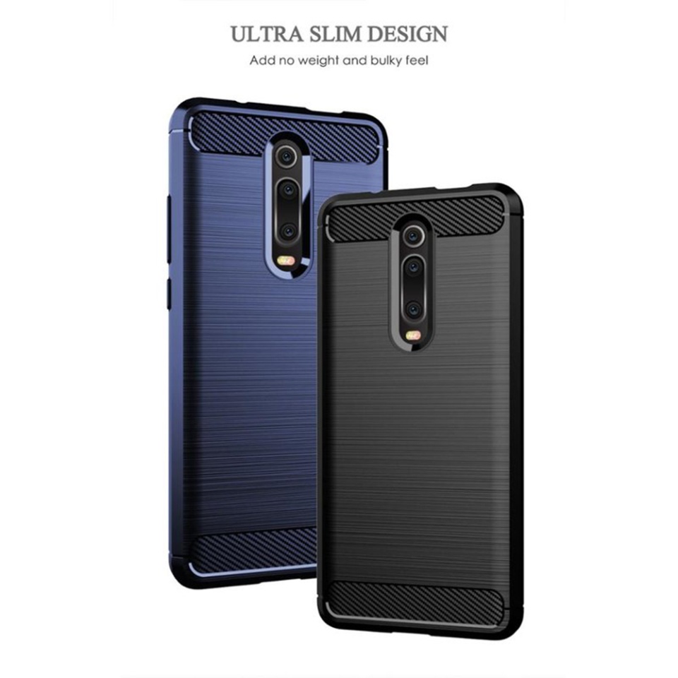 Husa pentru Xiaomi Mi 9T / Mi 9T Pro / Redmi K20 Pro / Redmi K20 din Silicon Premium, Slim, cu textura Fibra Carbon - Negru - 1 | YEO