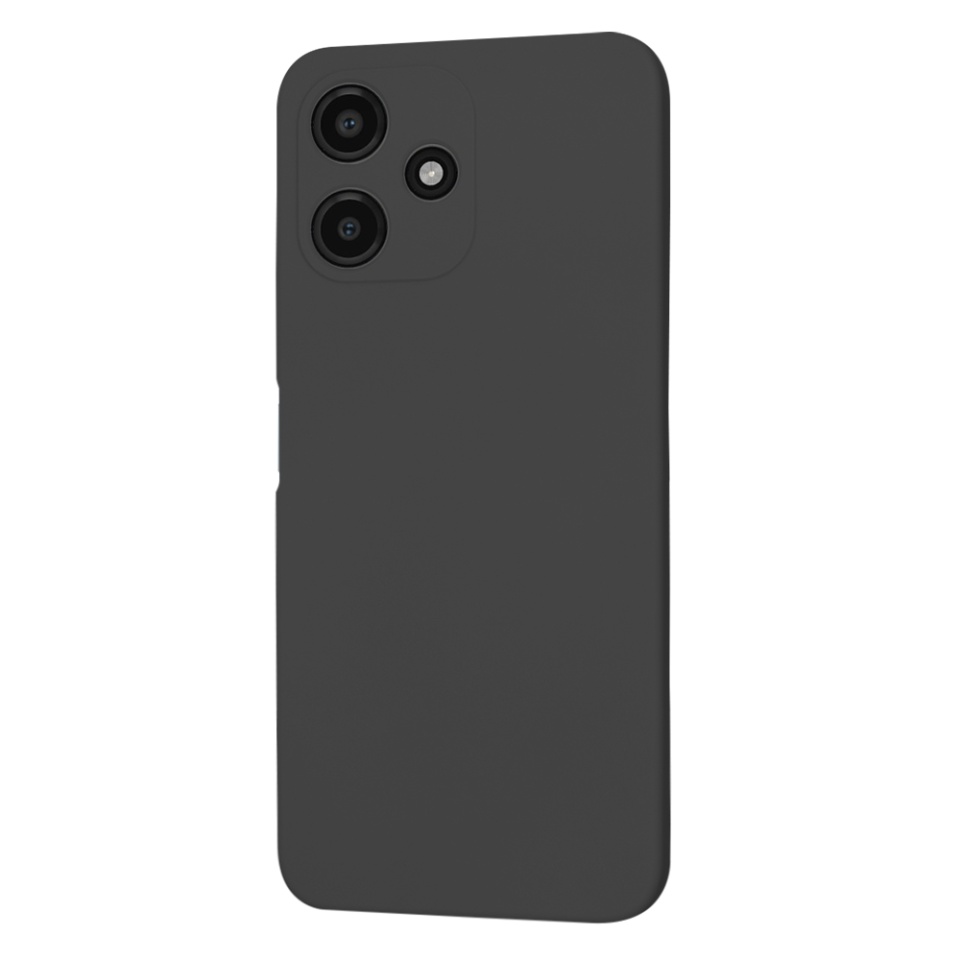 Husa pentru Xiaomi Redmi 12 5G din Silicon Catifelat, Protectie Premium, Skyddar SoftElegance - Negru - 3 | YEO