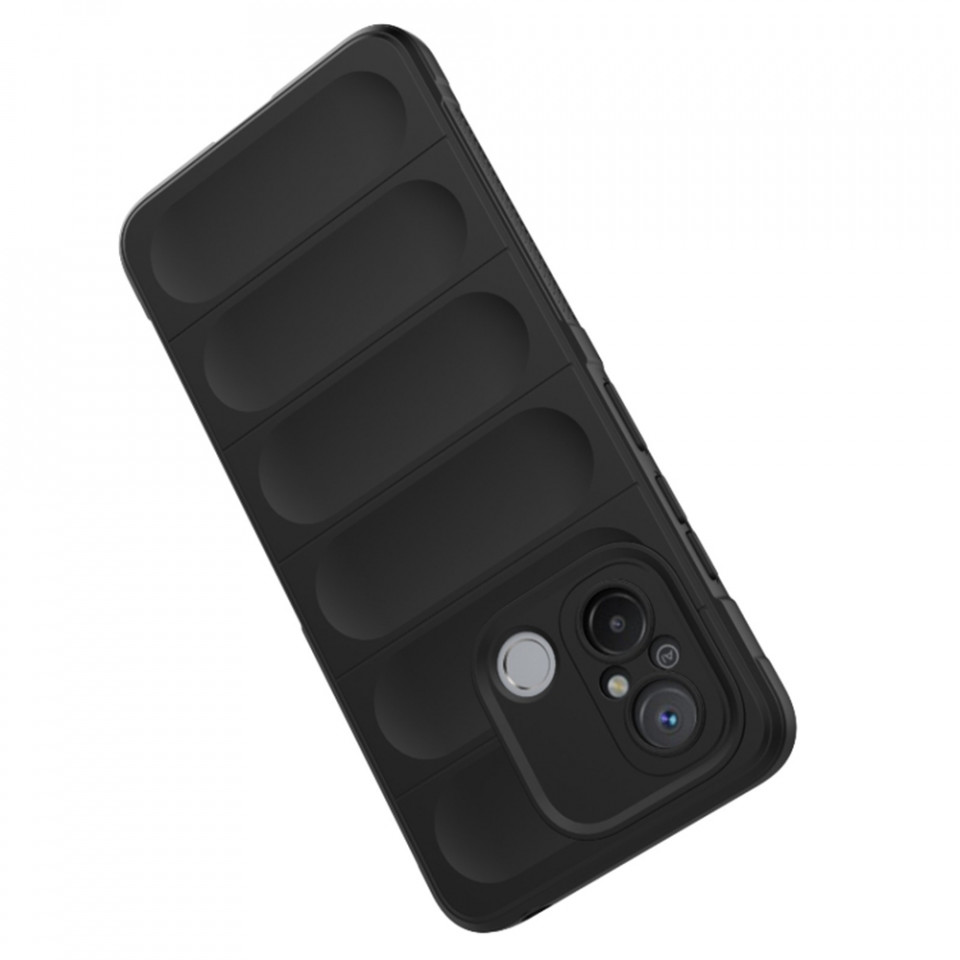 Husa pentru Xiaomi Redmi 12C eleganta, din silicon mat, SKDR Vogue - Rosu - 2 | YEO