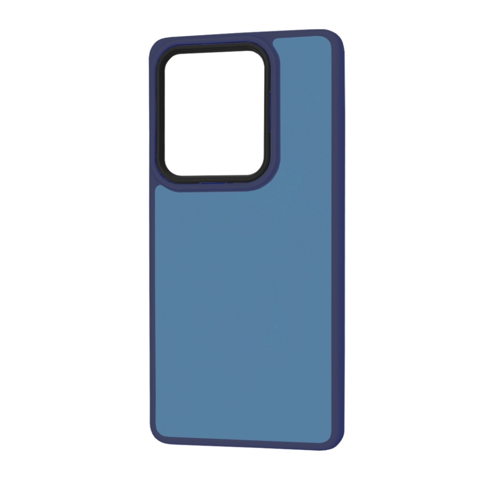 Husa pentru Xiaomi Redmi Note 13 Pro 4G / Poco M6 Pro 4G, SKYDDAR INNOVATION, HaloFrost, AntiSoc, set cu sticker, Bleumarin - 3 | YEO