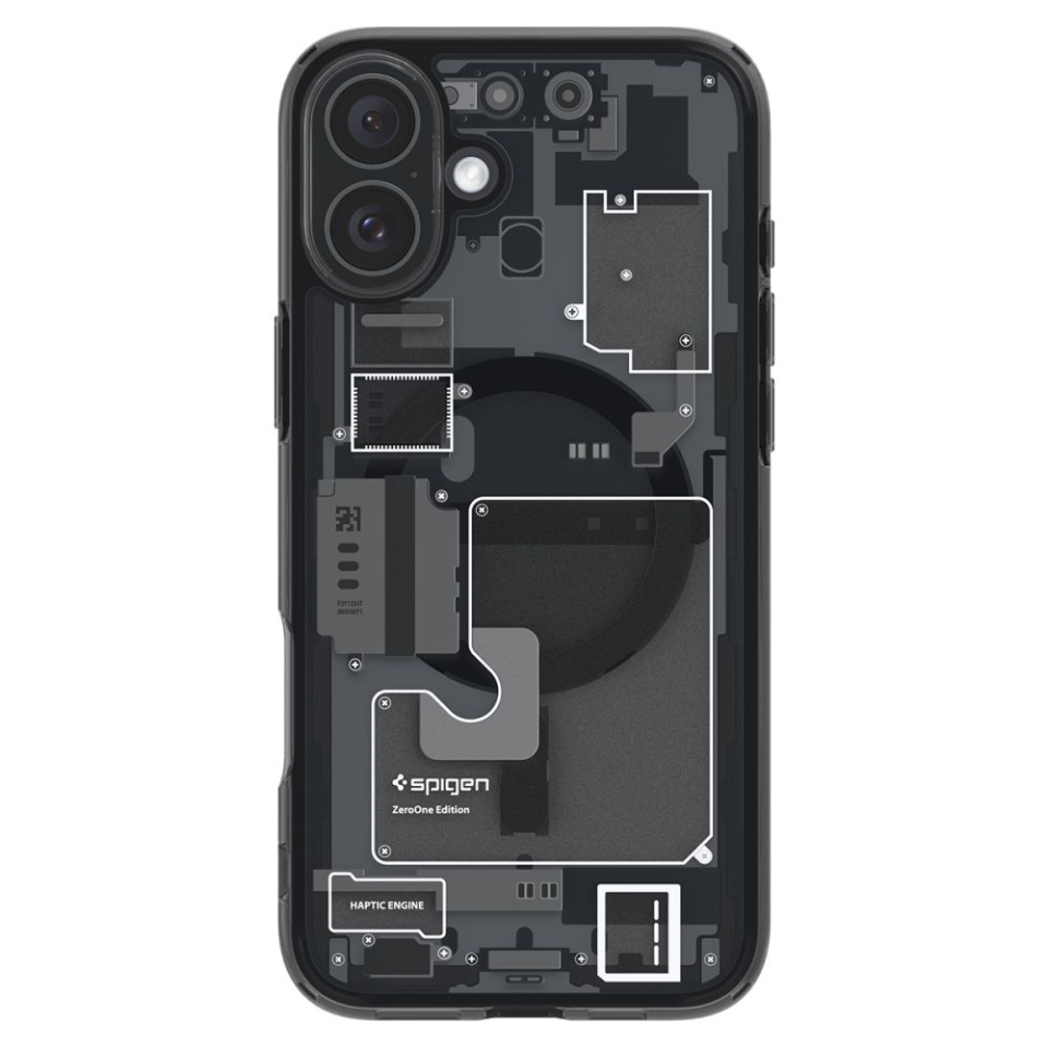 Husa premium iPhone 16, Ultra Hybrid Zero One - Coral - 4 | YEO