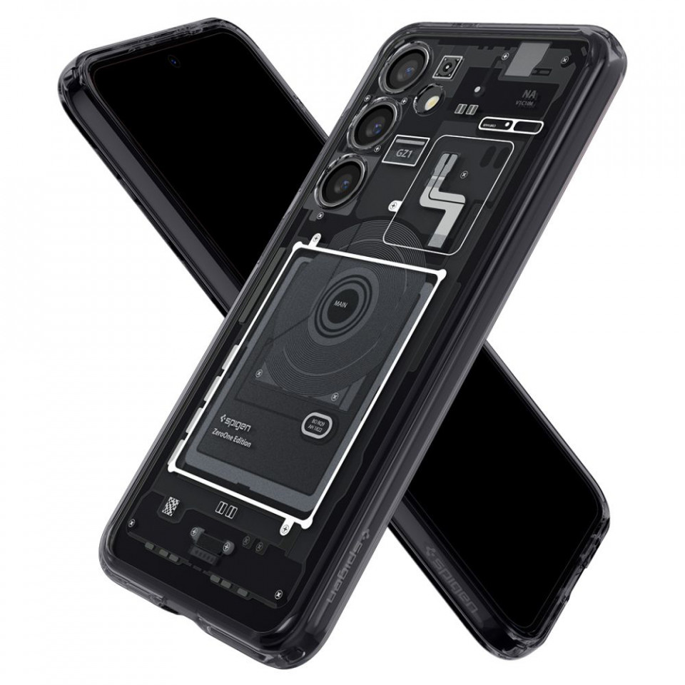 Husa premium Samsung Galaxy S24, Ultra Hybrid Zero One - Negru - 1 | YEO