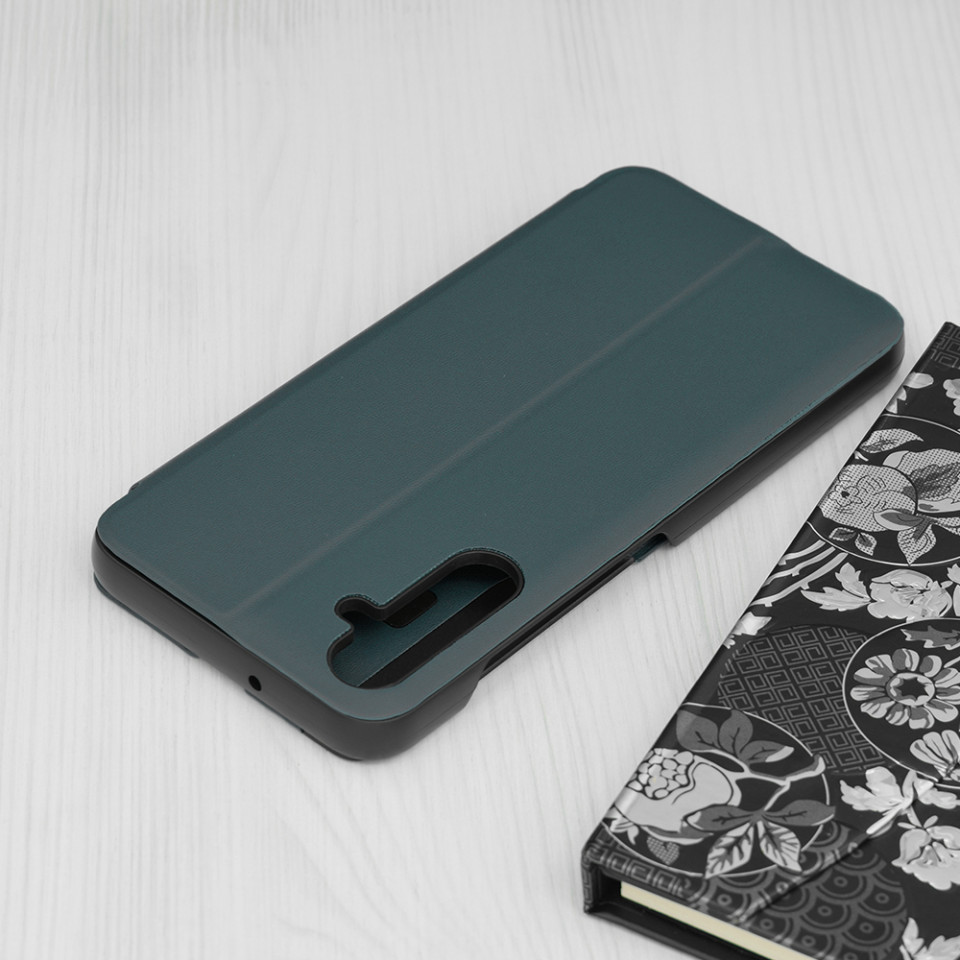 Husa Samsung Galaxy A05s tip carte, Techsuit eFold - Verde - 2 | YEO