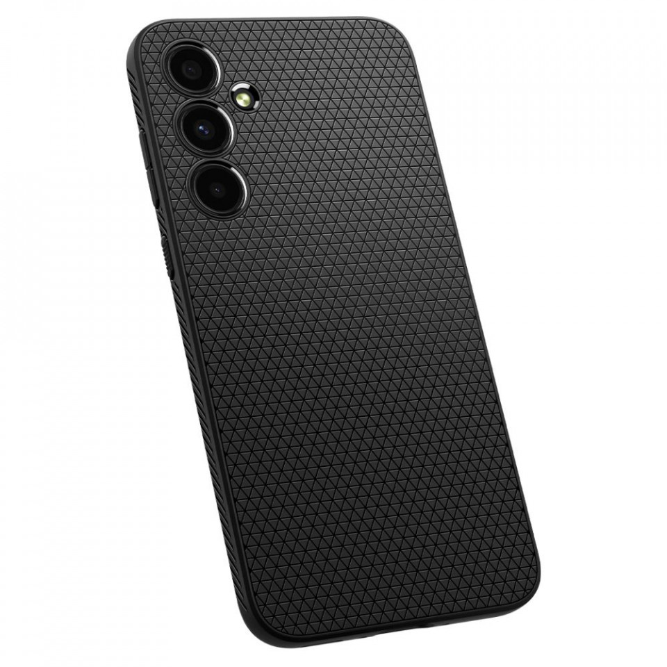 Husa Samsung Galaxy A35 5G flexibila, Spigen Liquid Air - Negru - 3 | YEO