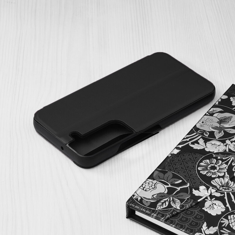 Husa Samsung Galaxy S22 Plus tip carte, Techsuit eFold - Negru - 3 | YEO