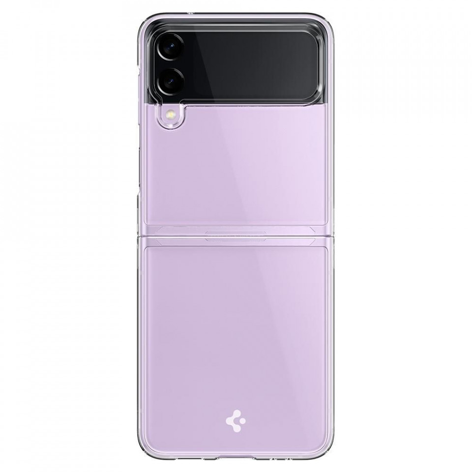 Husa Samsung Galaxy Z Flip3 5G, Spigen AirSkin - Clear - 3 | YEO