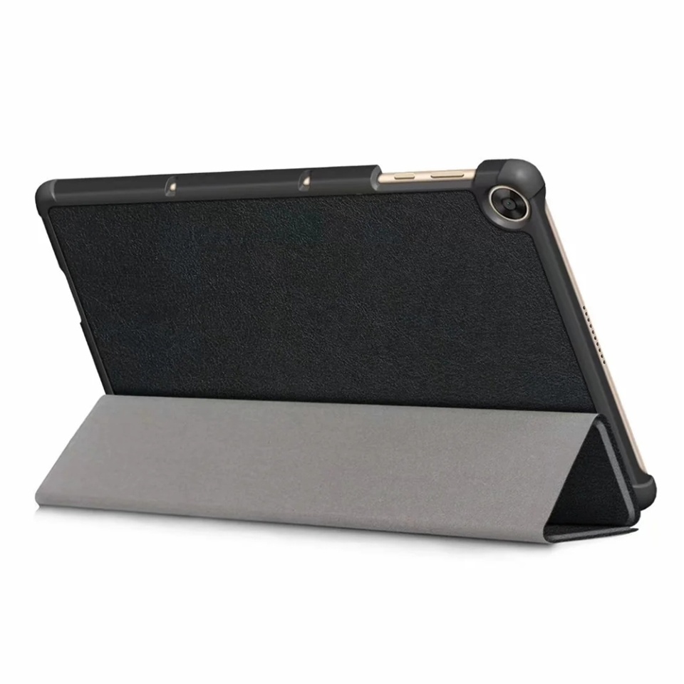 Husa tableta pentru Huawei Matepad T 10 / T 10S (9.7 inch / 10.1 inch), SKYDDAR INNOVATION, cu suport Multi-Unghi si functie Sleep/Wake, FoldPro, Rosu, set cu sticker - 2 | YEO
