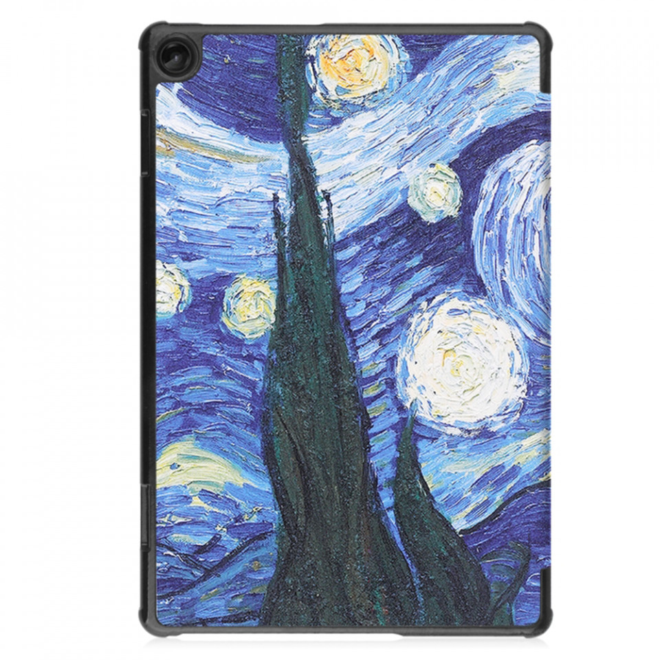 Husa tableta pentru Lenovo Tab M10 3rd Gen (TB328FU/TB328XU) cu suport Multi-Unghi și functie Sleep/Wake , SKYDDAR FoldVision Colour - Starry night - 3 | YEO